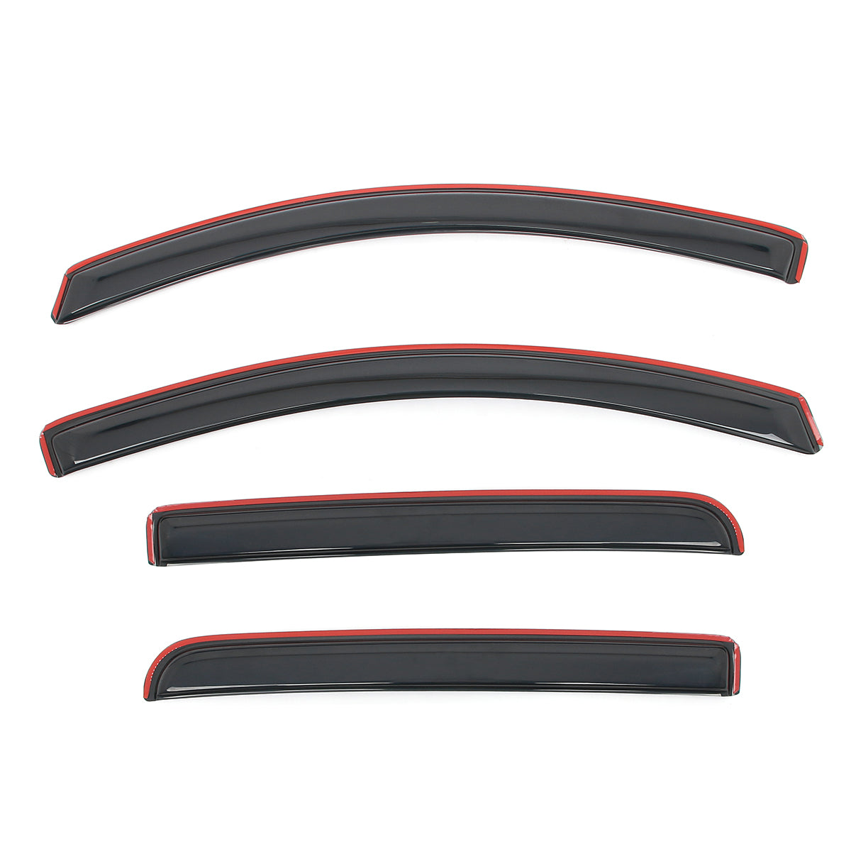 Smoke Window Visors Guard for Chevy Colorado GMC Canyon Crew Cab 2015-2022