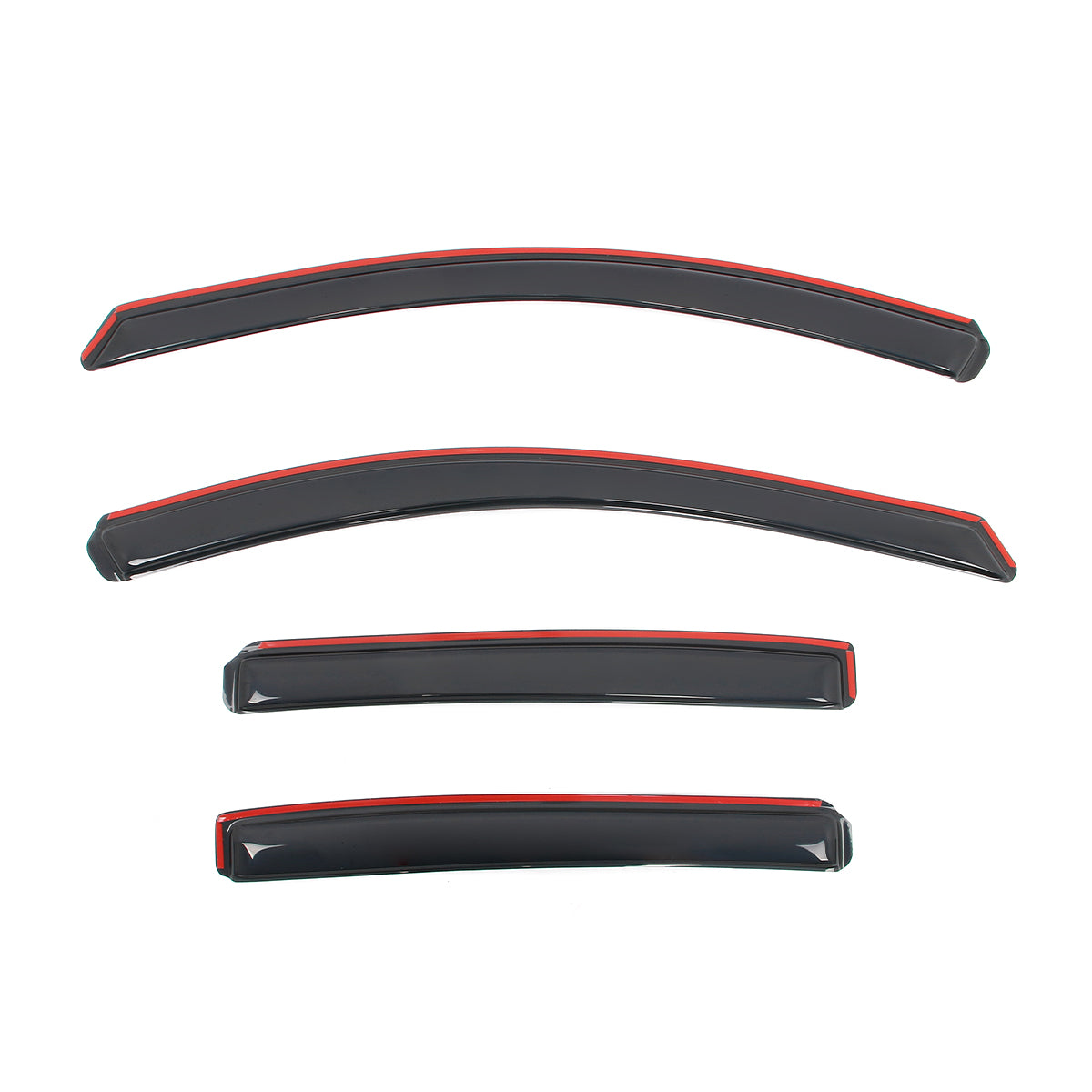 Window Visor Deflector for Chevy Equinox 2018-2024 In-channel Acrylic 4PC