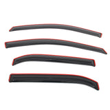 Window Visors Rain Guards for Chevrolet Equinox 2010-2017 Smoke Acrylic