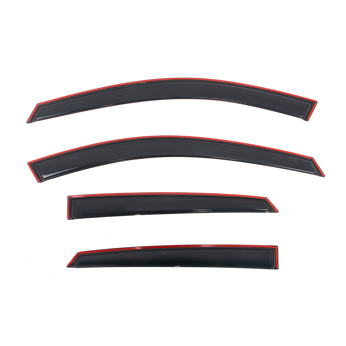 Window Visors Acrylic In-Channel Rain Shade for Chevy Impala 2014-2020 4PC
