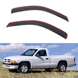 Window Visors for Dodge Dakota Standard Cab 1997-2004 In-Channel Shade 2PC
