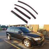 Smoke Window Visors for Dodge Journey 2009-2020 Vent Rain Guards Acrylic