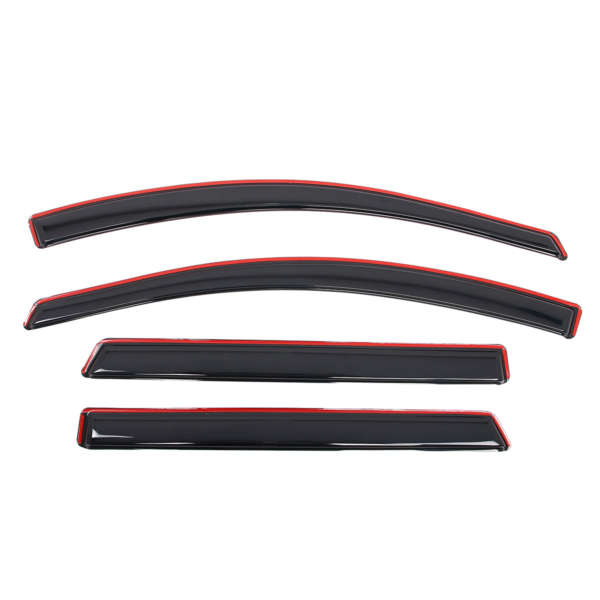 Smoke Window Visors for Dodge Journey 2009-2020 Vent Rain Guards Acrylic