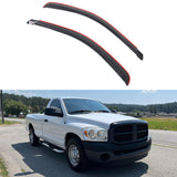 Window Visors for Dodge Ram 1500 2500 Standard Cab 2002-2009 Smoke Acrylic