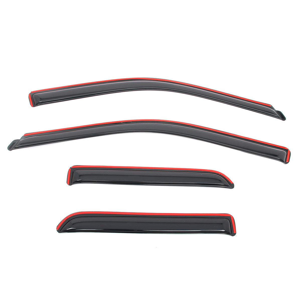 Window Visors for Dodge Ram 1500 Classic Quad Cab 2009-2024 Smoke Acrylic