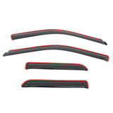Window Visors for Dodge Ram 1500 Classic Quad Cab 2009-2024 Smoke Acrylic