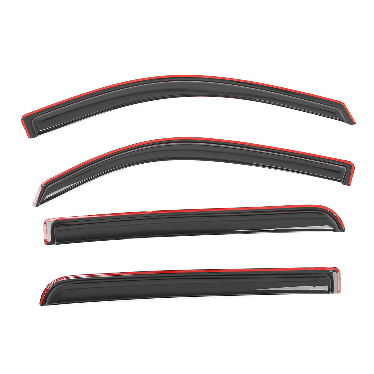 Window Visors Guard for Dodge Ram 1500 Crew Cab 2019-2026 In Channel 4PCS