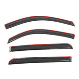 Window Visors Guard for Dodge Ram 1500 Crew Cab 2019-2026 In Channel 4PCS