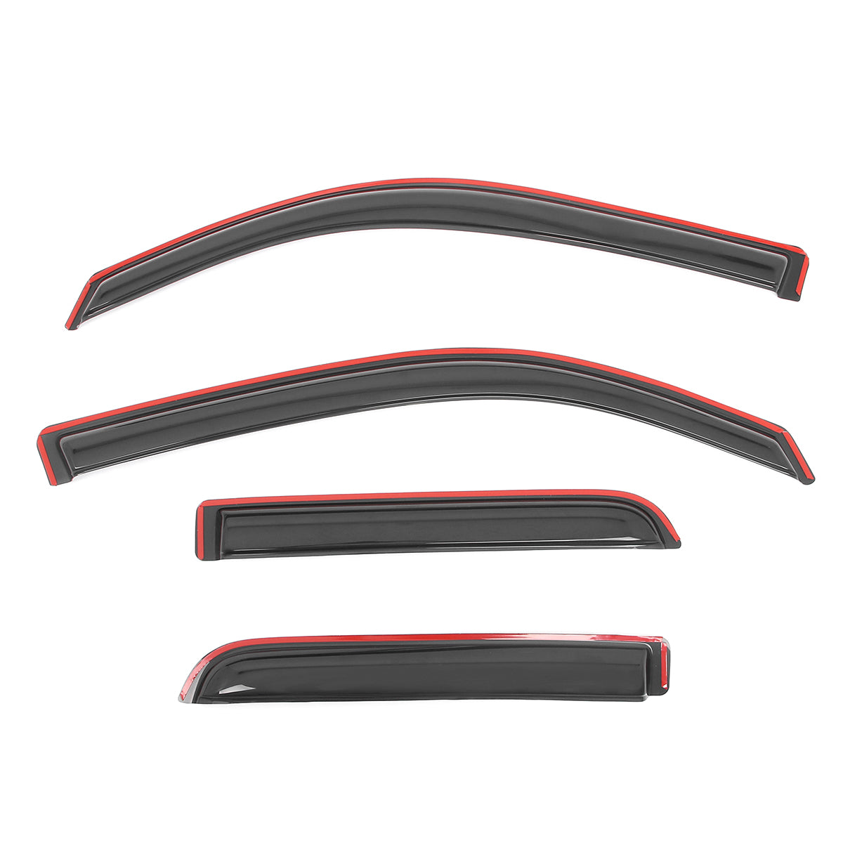 Window Visors Guard for Dodge Ram 1500 Quad Cab 2019-2026 In Channel 4PCS