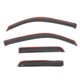 Window Visors Guard for Dodge Ram 1500 Quad Cab 2019-2026 In Channel 4PCS