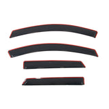 Window Visors Acrylic In-Channel Rain Guard for Ford Edge 2015-2024 4PCS