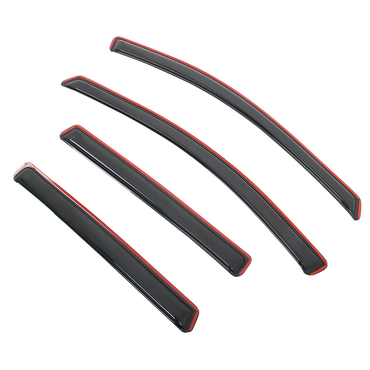 Window Visors for Ford Escape 2013-2019 In Channel Acrylic Rain Deflectors