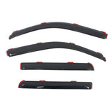 Window Visors for Ford F-150 Crew Cab 2009-2014 In-Channel Rain Deflectors