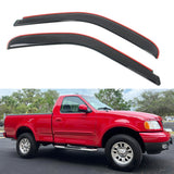In-channel Window Visors for Ford F250 1997-1999 & F150 Standard Cab 97-03