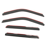 In Channel Window Visors for Ford F150 2015-2026 & F250-F450 Crew Cab 17-25