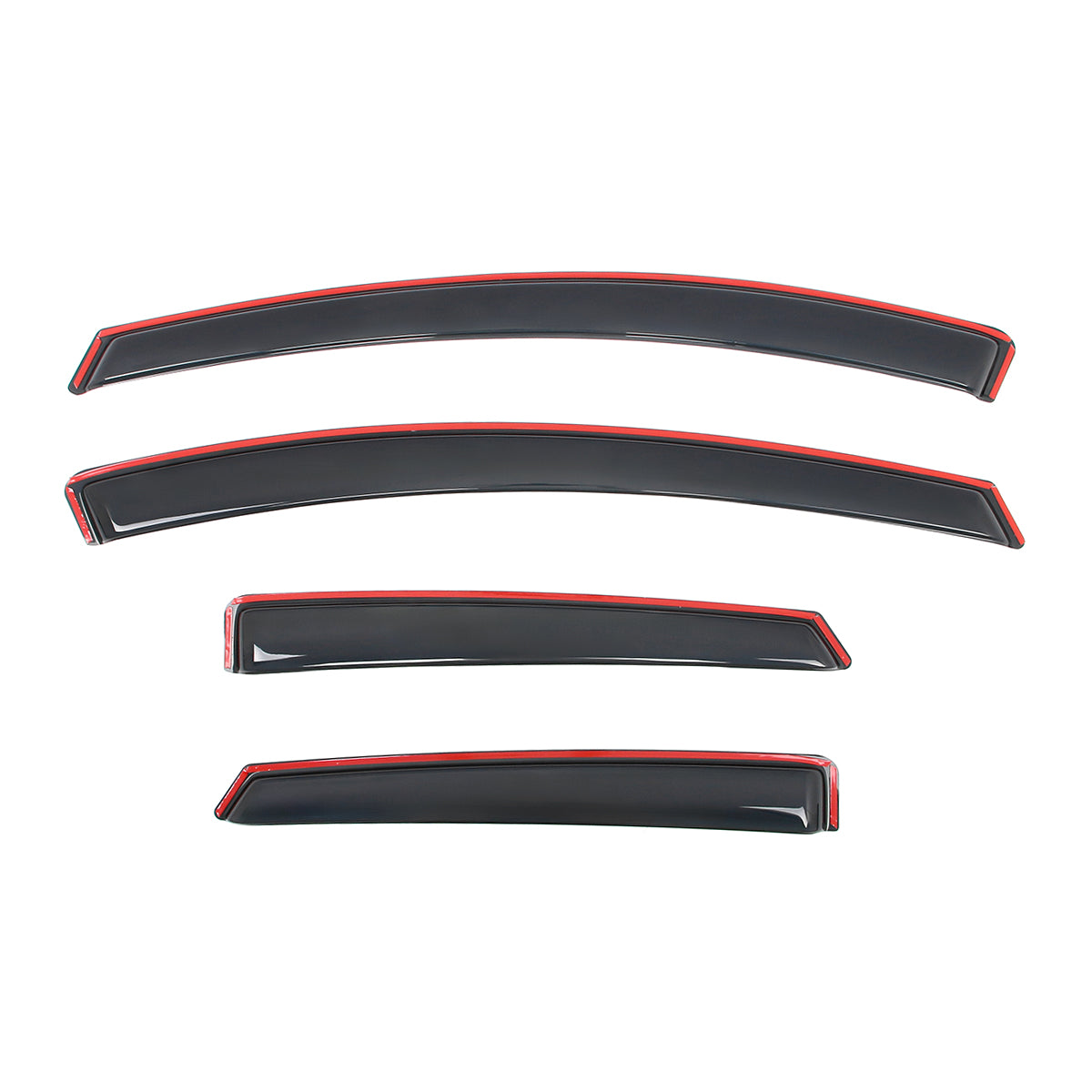 Window Visors Guard for Ford Focus Sedan & Hatchback 2012-2018 In-Channel