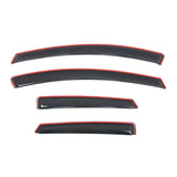 Window Visors Guard for Ford Focus Sedan & Hatchback 2012-2018 In-Channel