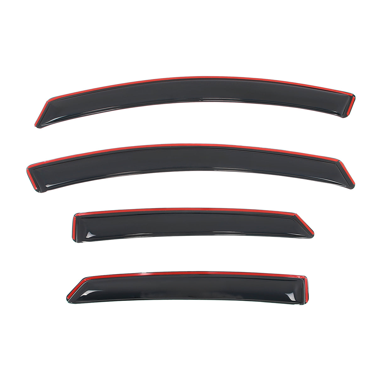 Window Visors Rain Deflectors for Ford Fusion 2013-2020 In-Channel 4PC Set