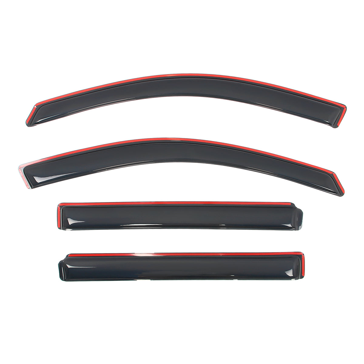 Window Visors for GMC Terrain 2010-2017 Acrylic In-Channel Rain Shade 4PCS