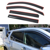 Window Visors for GMC Terrain 2010-2017 Acrylic In-Channel Rain Shade 4PCS