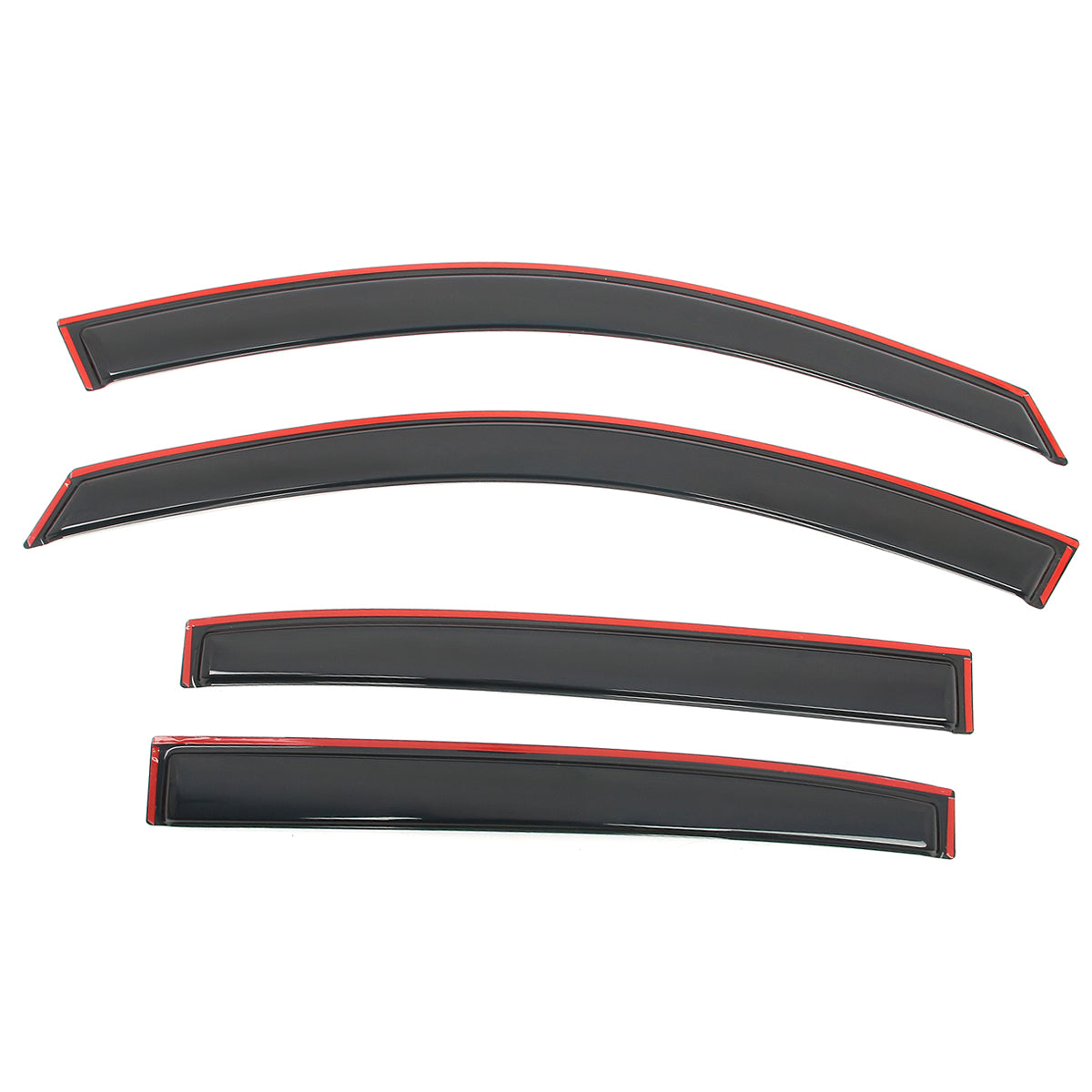 Window Visors In-Channel Rain Sun Guard for Honda Accord 4dr 2013-2017 4PC