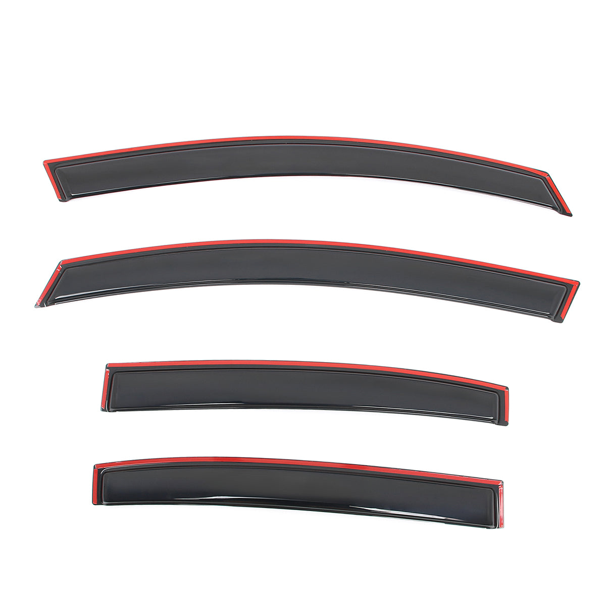 Window Visors Deflector for Honda Civic Sedan 2012-2015 In Channel Acrylic