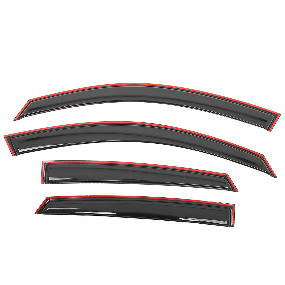 Window Visors Rain Guard for Honda Civic 4Dr 2016-2021 In Channel 4PCS Set