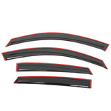 Window Visors Rain Guard for Honda Civic 4Dr 2016-2021 In Channel 4PCS Set