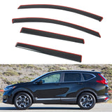 Window Visors for Honda CR-V 2017-2022 In Channel Deflectors Rain Guard
