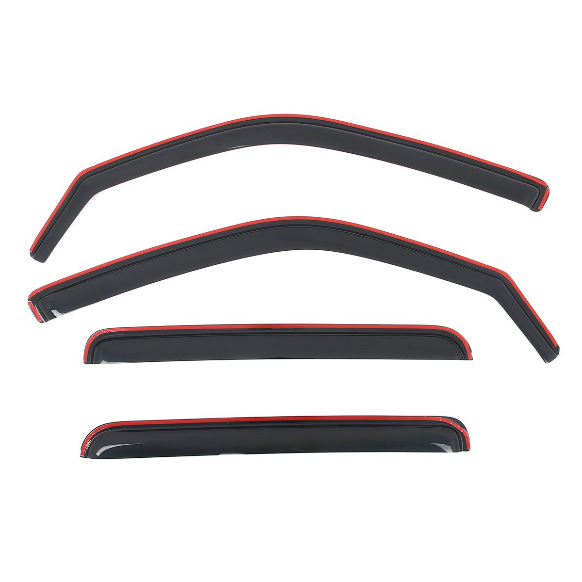 Window Visors Deflectors Guard for Honda Ridgeline 2006-2014 In Channel