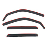 Window Visors Deflectors Guard for Honda Ridgeline 2006-2014 In Channel