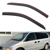 Window Visors Deflectors for Honda Odyssey 1999-2004 In Channel 2PCS