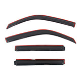 Window Visors for Honda Pilot 2009-2015 In Channel Deflectors Guard 4PCS
