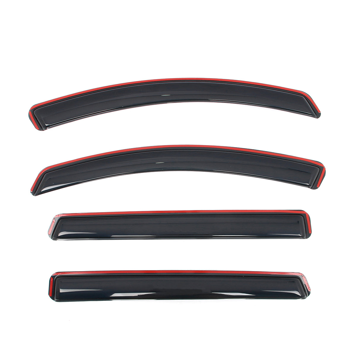 Window Deflectors Rain Sun Shade for Hyundai Santa Fe 2019-2023 In-Channel