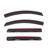 Window Deflectors Rain Sun Shade for Hyundai Santa Fe 2019-2023 In-Channel