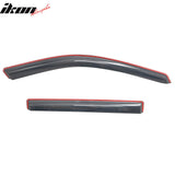 2017-2026 Jeep Compass (Fits 2017 New Body Style Compass MP) In-Channel Window Visors Sun Shades Vent Rain Guards Deflectors Acrylic Smoke/Tinted 4PCS