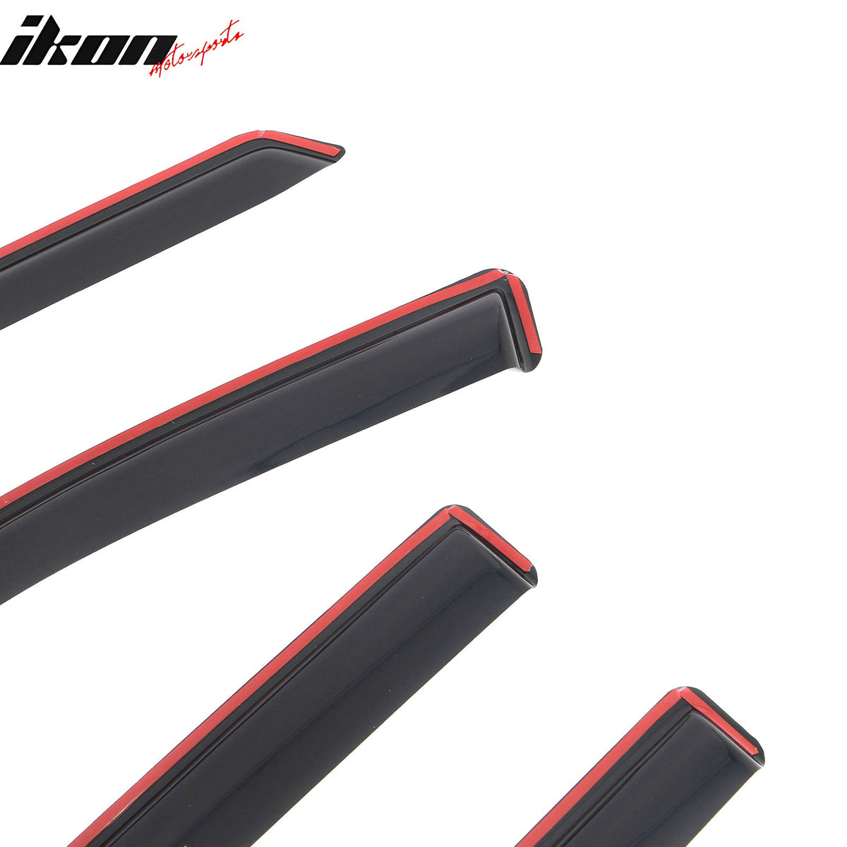 2017-2026 Jeep Compass (Fits 2017 New Body Style Compass MP) In-Channel Window Visors Sun Shades Vent Rain Guards Deflectors Acrylic Smoke/Tinted 4PCS