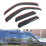 Window Visors Side Deflector for Jeep Liberty 2002-2007 In Channel Acrylic