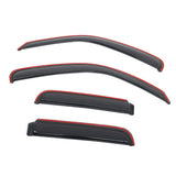 Window Visors Side Deflector for Jeep Liberty 2002-2007 In Channel Acrylic