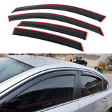 Window Visor Deflector for Nissan Altima Sedan 2013-2018 4PCS In-Channel