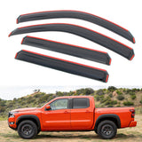 Window Visor for Nissan Frontier Crew Cab 2022-2026 In-Channel Rain Guard