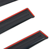 Side Window Visors Deflector for Nissan Murano 2015-2024 In-Channel 4PCS