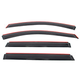Side Window Visor Deflector for Nissan Pathfinder 2013-2020 4PC In-Channel