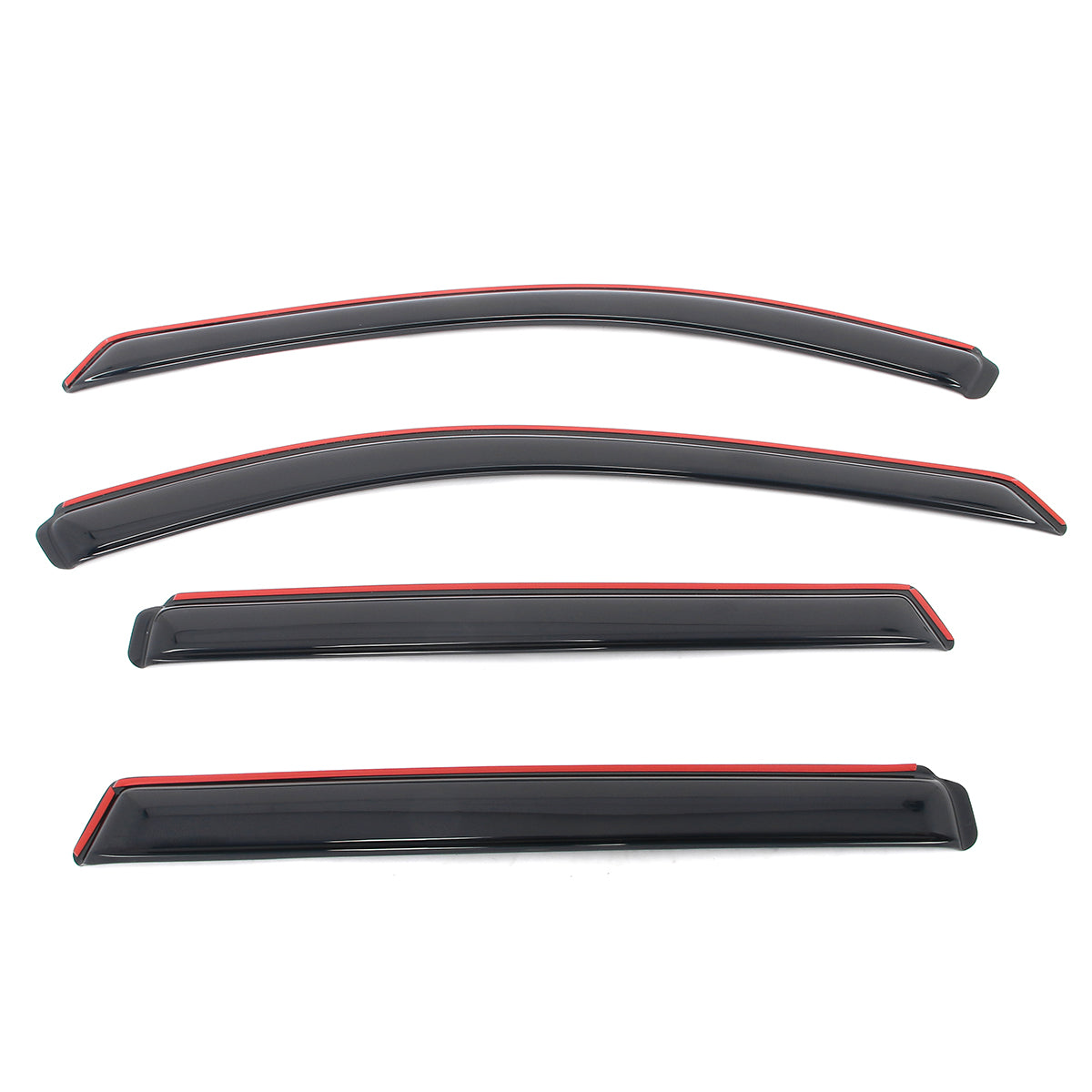 Window Visors for Nissan Rogue 2014-2020 Acrylic In Channel Deflectors Set
