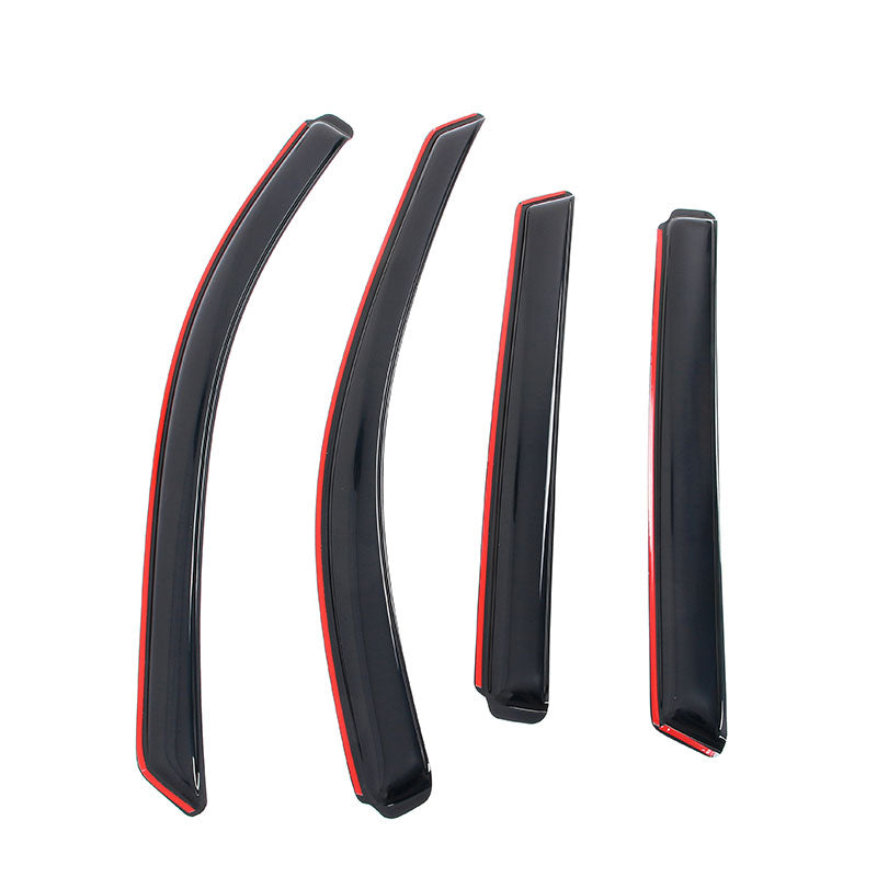 Window Visors for Nissan Rogue 2014-2020 Acrylic In Channel Deflectors Set
