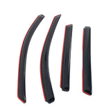 Window Visors for Nissan Rogue 2014-2020 Acrylic In Channel Deflectors Set