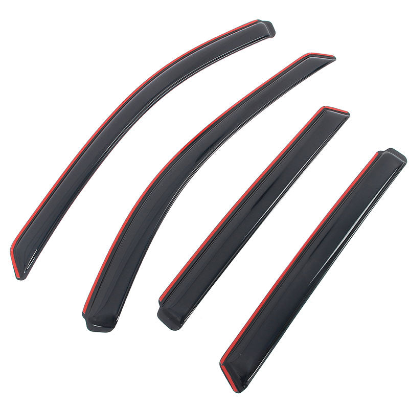 Window Visors for Nissan Rogue 2014-2020 Acrylic In Channel Deflectors Set
