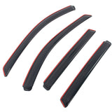 Window Visors for Nissan Rogue 2014-2020 Acrylic In Channel Deflectors Set