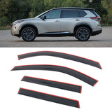 Window Visors for Nissan Rogue 2021-2026 4PCS In-channel Side Vent Shade