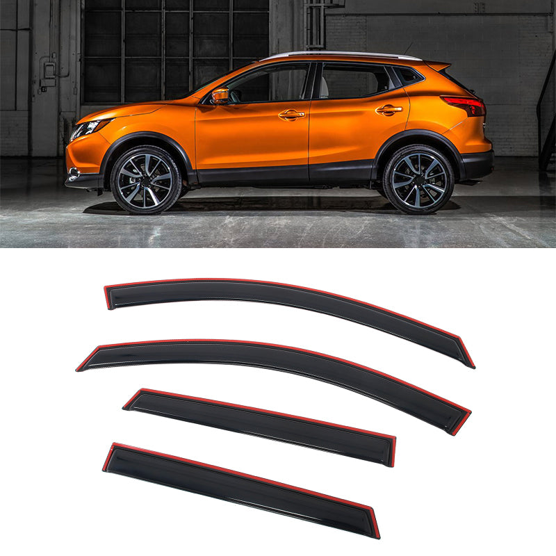 Window Visors for Nissan Rogue Sport 2017-2022 4PCS In-channel Vent Shade